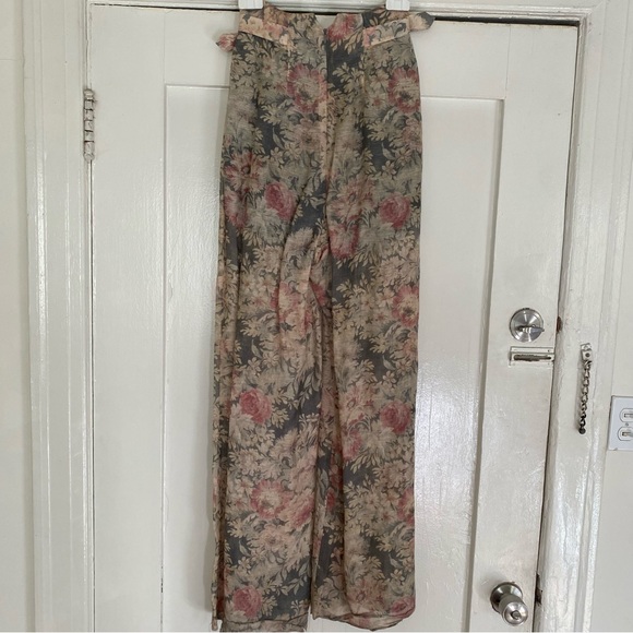 Zimmermann Cavalier Linen and Silk Floral Pants - Picture 9 of 14
